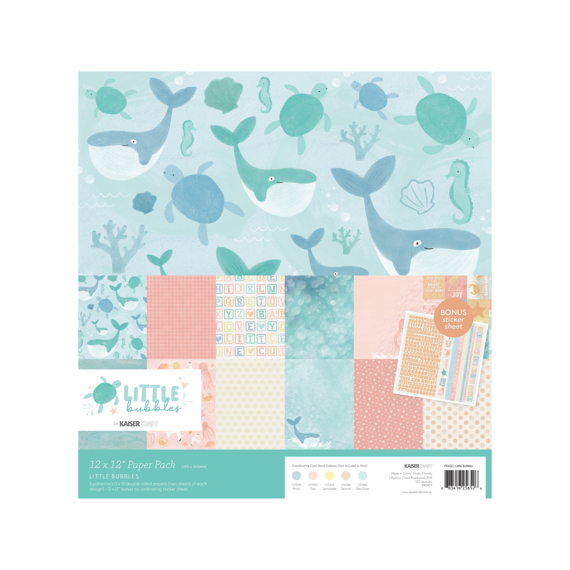 Little Bubbles Paper Pack Bonus
